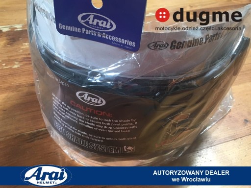 Arai SAI wizjer + blenda PRO SHADE + pinlock