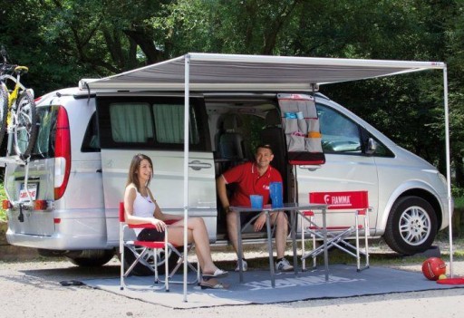 Roleta markiza w kasecie F35 Pro 220 Titanium Royal Grey Fiamma
