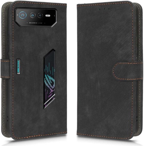 Pokrowiec na Asus ROG Phone 6/ROG Phone 6 Pro Case, RFID Protection Flip Ma