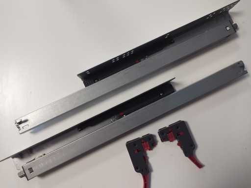 Prowadnica dolnego montażu DXS-3D SEVROLL L-500