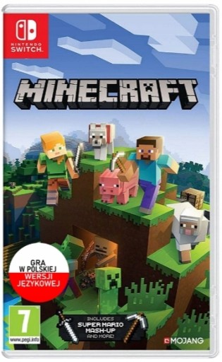 Minecraft Nintendo Switch Przygodowa Zręcznościowa PL Napisy