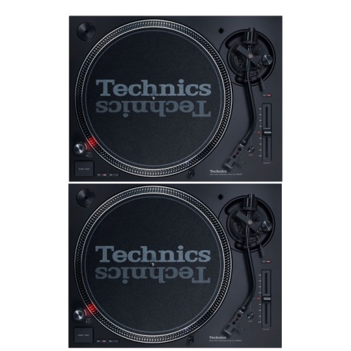 Technics SL-1210 MK7 Black SET ZESTAW DLA DJ'a GRAMOFONY NAPĘD BEZPOŚREDNI