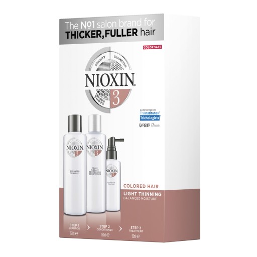 NIOXIN SYSTEM 3 ZESTAW DO WŁOSÓW PRZERZEDZONYCH