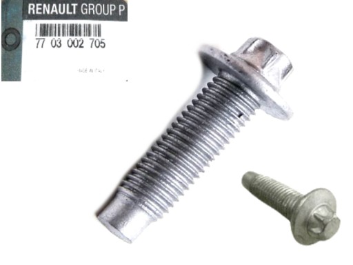 ŚRUBA MOCUJĄCA MISKĘ MISĘ OLEJU RENAULT 1.9 DCI OE