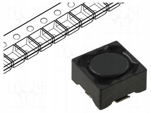 Dławik drutowy SMD 100uH 600mA x5szt