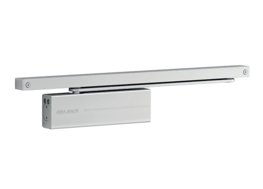 Samozamykacz ASSA ABLOY DC175 z szyną, srebrny