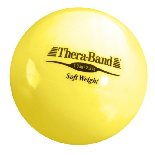 MAŁA PIŁKA LEKARSKA THERA-BAND SOFT WEIGHT 1 KG