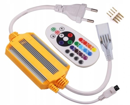 ZASILACZ KONTROLER DO NEON LED FLEX RGB WĄŻ LED