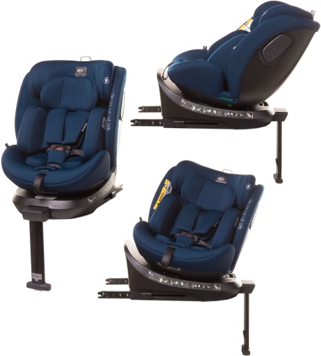 Fotelik samochodowy OBROTOWY isofix 40-150cm wzrostu 4baby ENZO-FIX I-SIZE