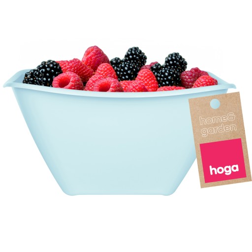 MISECZKA MISKA SALATERKA KUCHENNA PLASTIKOWA DO ŻYWNOŚCI 1,9L 20cm BŁĘKITNA