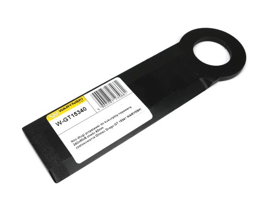 Nóż długi przystawki do kukurydzy 240x60x6 otwór 40mm Olimac Drago GT 15341