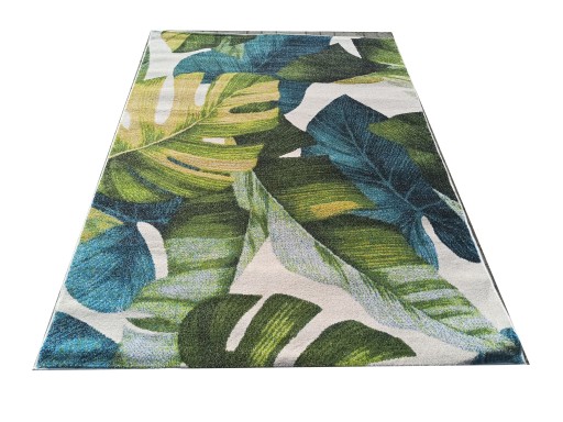 DYWAN MONSTERA JUNGLE 120X170 NOWOŚĆ 2021 PALMY 3D