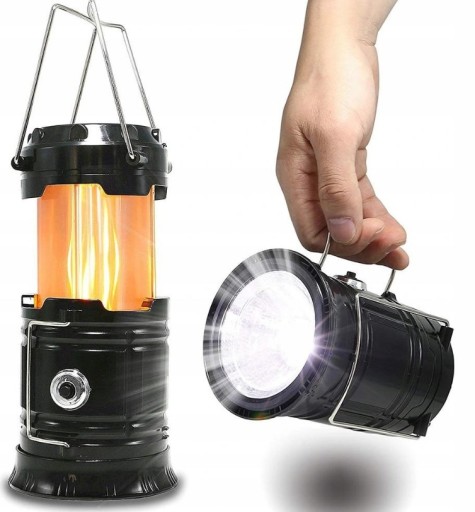 LAMPA TURYSTYCZNA AKUMULATOR KEMPINGOWA SOLAR LED