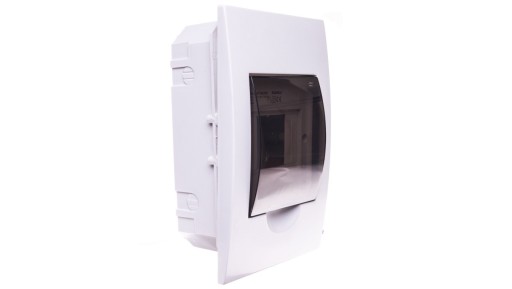 Rozdzielnia elektryczna modułowa 1x4 podtynkowa z tworzywa sztucznego IP40