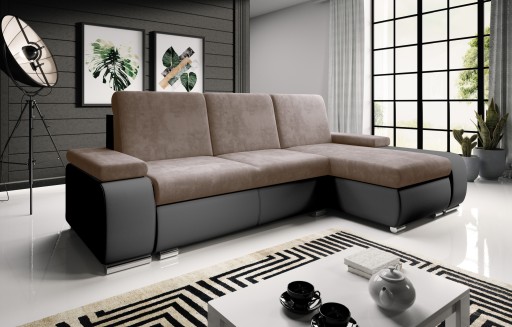Narożnik LATTE sofa kanapa rogówka funkcja spania