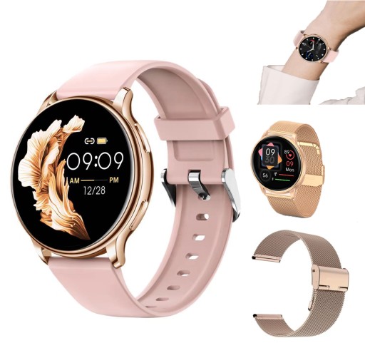 WOMEN'S SMARTWATCH BLUETOOTH CALL SPORT SMARTWATCH FOR ANDROID IPHONE PL