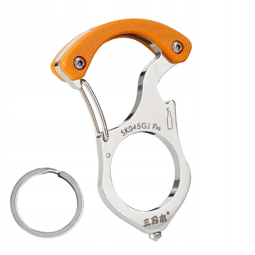 Multitool Breloczek do kluczy, pomarańczowy