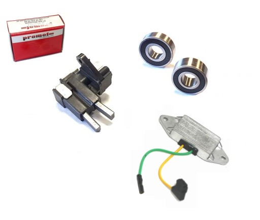FIAT 126p - ZESTAW NAPRAWCZY ALTERNATORA FL EL ELX