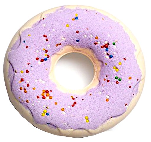 DONUT KRĄŻEK DO KĄPIELI RELAKSUJĄCY O ZAPACHU CZARNEJ PORZECZKI REVOLUTION