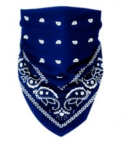 BANDANA CHUSTKA BANDAMA BANDAMKA APASZKA granat
