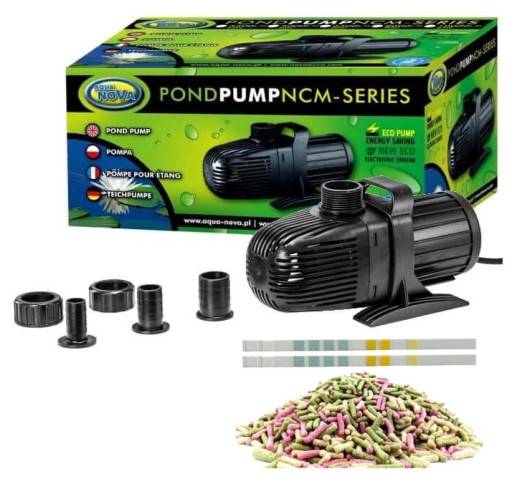 Aqua Nova NCM-6500 Pompa do oczka wodnego 6500l/h ECO 50W + gratisy