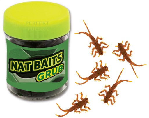PRZYNĘTA NASĄCZONA ATRAKTOREM LARWA - GRUB