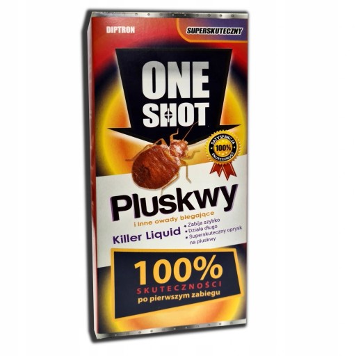 Środek Oprysk Preparat na Pluskwy na 2,5L na 40m2
