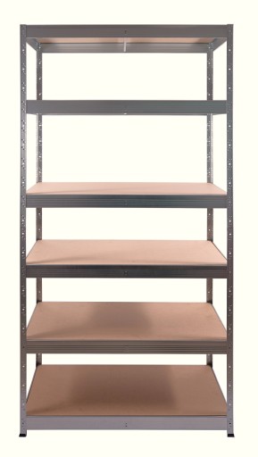 REGAŁ METALOWY DO GARAŻU 220x120x35 6 PÓŁEK 175KG