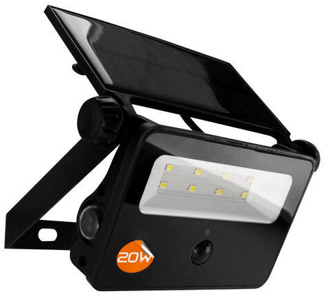 Lampa solarna LED z czujnikiem ruchu i zmierzchu