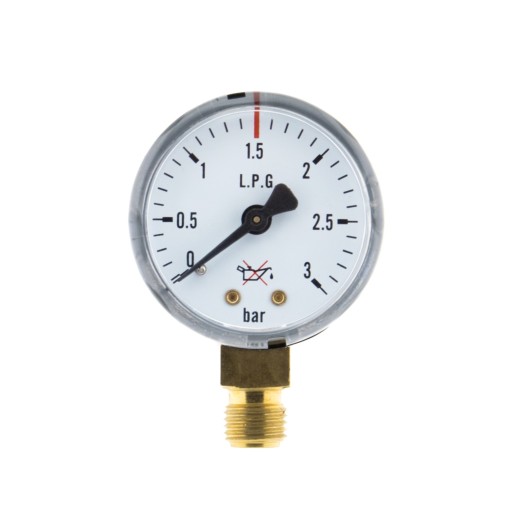 Manometr propan 0-3 bar roboczy Magnum 1/4