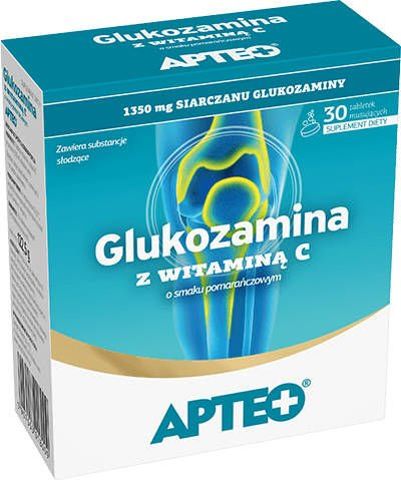 GLUKOZAMINA Z WIT. C 30 TABL. MUSUJ. CHONDROITYNA