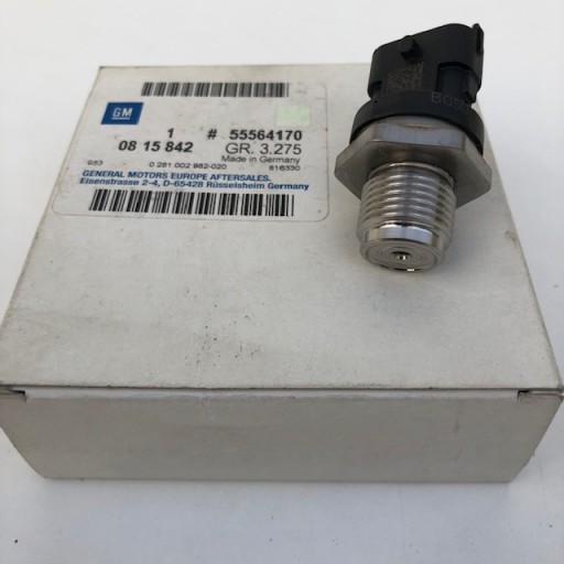 NOWY CZUJNIK CIŚNIENIA PALIWA OPEL CDTI 55564170