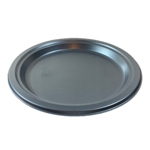 TALERZ PS 24 CM 240 MM CZARNY JAK WIELORAZOWY