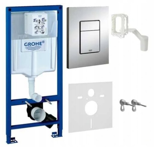 STELAŻ PODTYNKOWY WC GROHE RAPID SL 5W1 KOMPLET