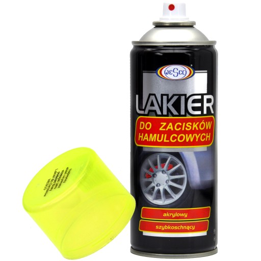 Lakier do Zacisków FLUORESCENCYJNY ŻÓŁTY RAL1026