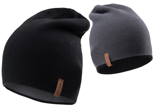 Czapka Zimowa Męska TREND ELBRUS na Zimę Dwustronna Dwuwarstwowa One Size