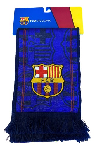 FCB BARCELONA SZALIK TKANY DLA KIBICA JEDNOSTRONNY