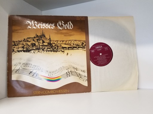 Stern-Combo Meissen - Weisses Gold Winyl