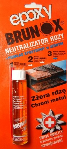BRUNOX EPOXY ŚRODEK NA RDZĘ I PODKŁAD 30ml