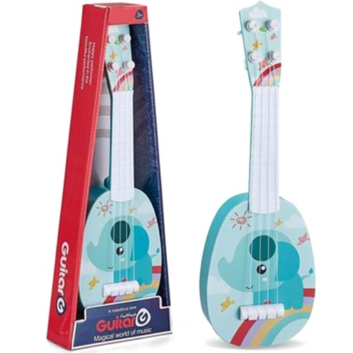 GITARA DLA DZIECI UKULELE INSTRUMENT MUZYCZNY GITARKA