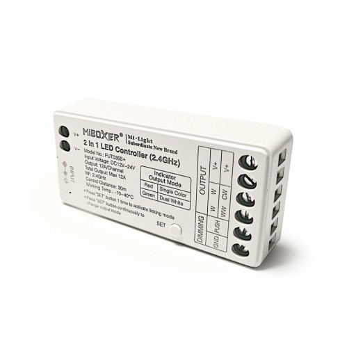 Kontroler Pilot 2W1 LED 12-24VDC WW-CW-CCT MiBoxer