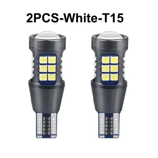 NLpearl 2x lampka sygnalizacyjna W16W LED T15 921 912 żarówka Super Bright