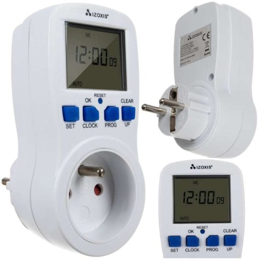 Elektroniczny Programator prądu lcd Czasowy timer