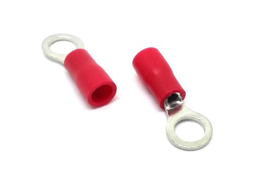 Konektor izolowany oczkowy 5mm 1,5mm2 100 sztuk