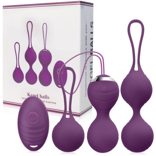 GEISHA BALLS SET VIBRATING EGG CONTROLLED BY REMOTE CONTROL ORGASM