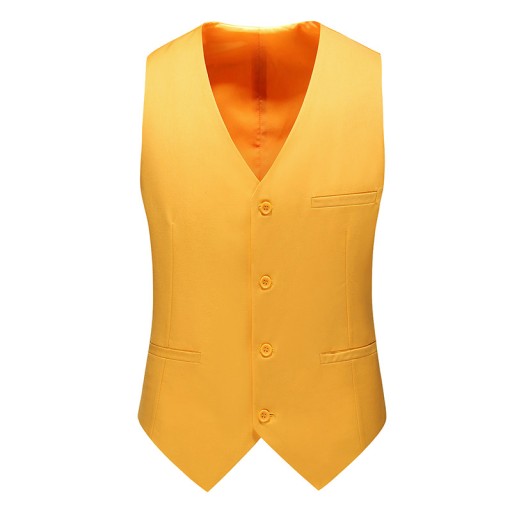 Kamizelka męska elegancka RENmajia40114 garniturowa serek/dekolt V rozmiar