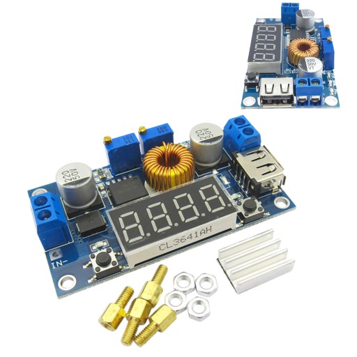 Przetwornica XL4015 step-down DC-DC 5.5-36V 5A 5w1