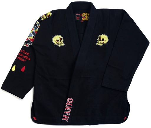 MANTO Kimono Gi BJJ model CORAL czarne rozm. A4