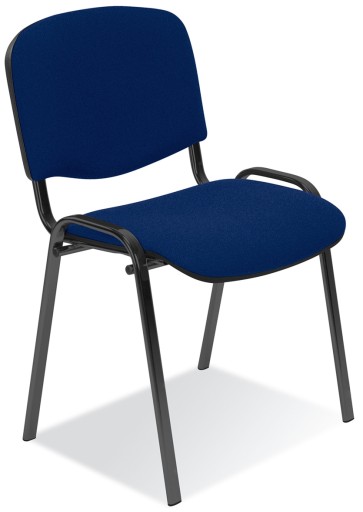 Krzesła do poczekalni med. ISO BL EF078 NIEBIESKIE