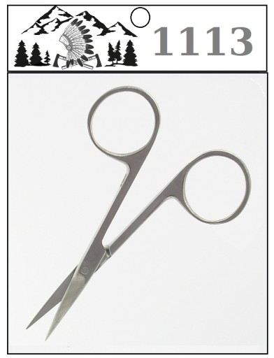 MUCHA NIMFA STREAMER Straight SCISSOR 10cm - NOŻYCZKI PROSTE No.1113